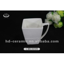 Tasse de café carré en céramique